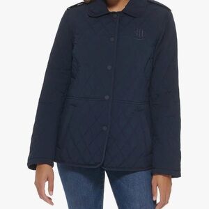 Tommy Hilfiger Ladies' Quilted Jacket, Navy